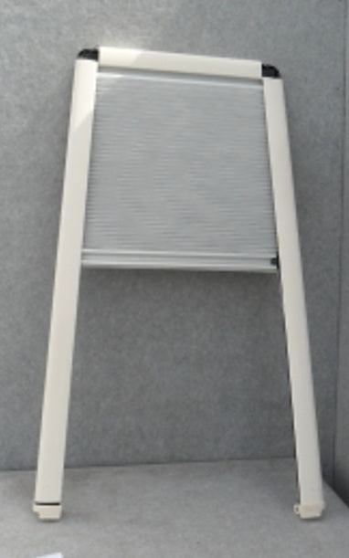 BLIND AND FLYSCREEN FRONT LH/RH WINDOW 370x776 SIMPLE PLEAT image 0