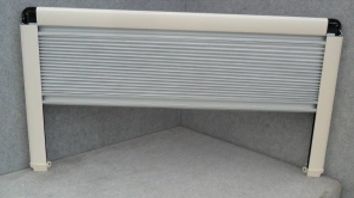 BLIND &amp; FLYSCREEN 700 X 300 SIMPLE PLEAT image 0