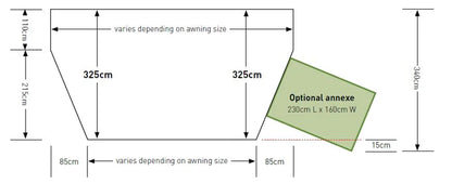 SunnCamp Esteemed Air Annexe image 1