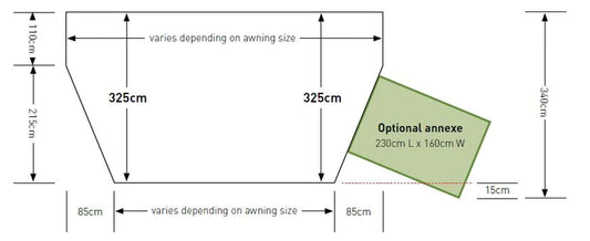 SunnCamp Esteemed Air Annexe image 1